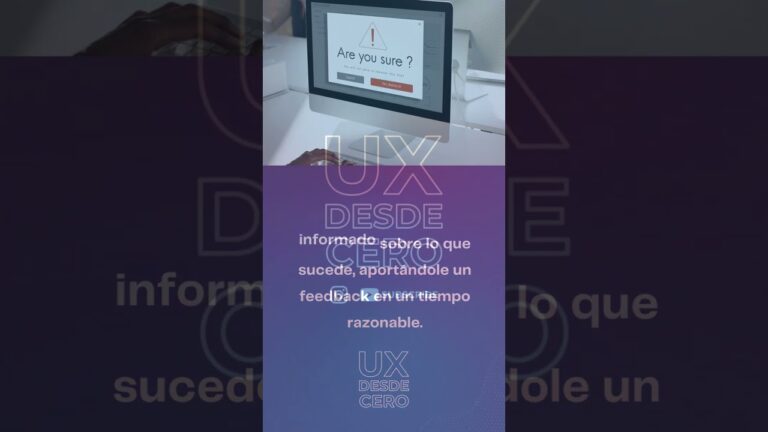 La clave del dise&ntilde;o de interfaz en la retroalimentaci&oacute;n del usuario