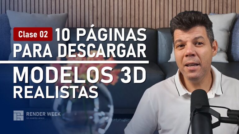 Modelado de alta calidad para renderizado realista en 3D