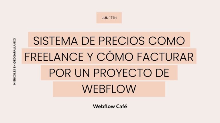 Facturaci&oacute;n eficiente para dise&ntilde;adores freelance