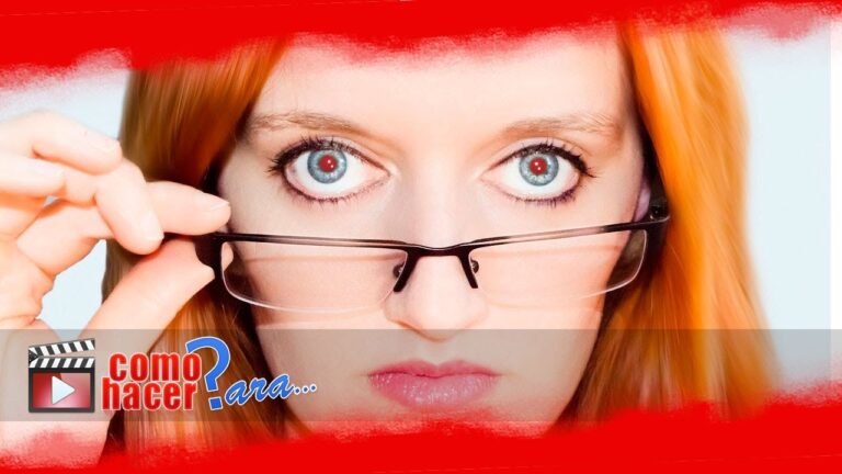 Correcci&oacute;n de ojos rojos en fotograf&iacute;as: Gu&iacute;a completa