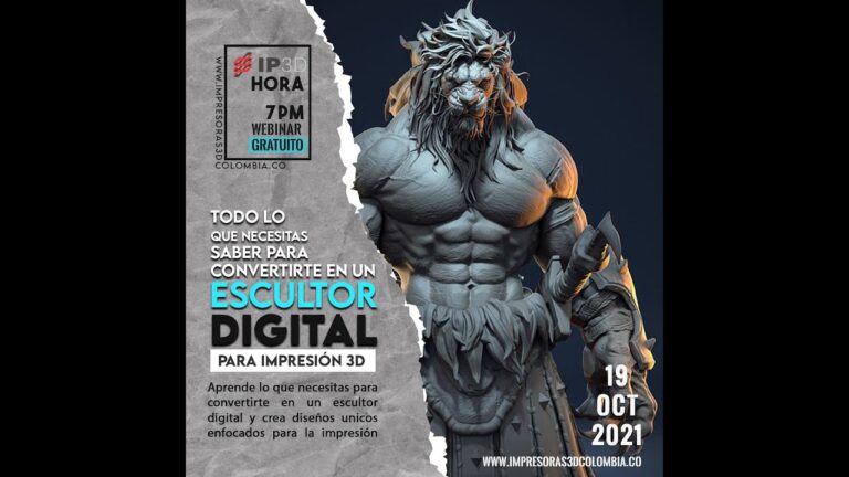 Dise&ntilde;o tridimensional en esculturas digitales: una perspectiva optimizada