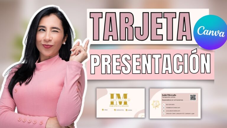 Dise&ntilde;os Creativos de Tarjetas de Visita en Canva