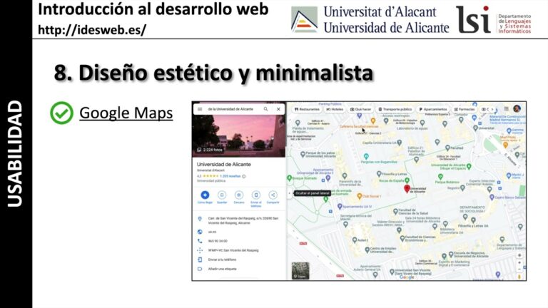 Principios de usabilidad en dise&ntilde;o web m&oacute;vil