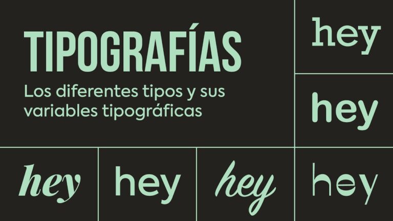 Explorando las curvas y l&iacute;neas en tipograf&iacute;a serif