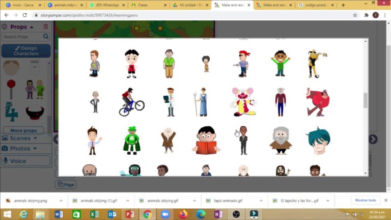 Creaci&oacute;n de Historias Interactivas a trav&eacute;s de Animaci&oacute;n Digital