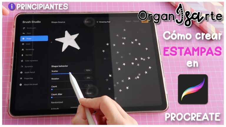 Gu&iacute;a para Crear Pinceles Personalizados en Procreate