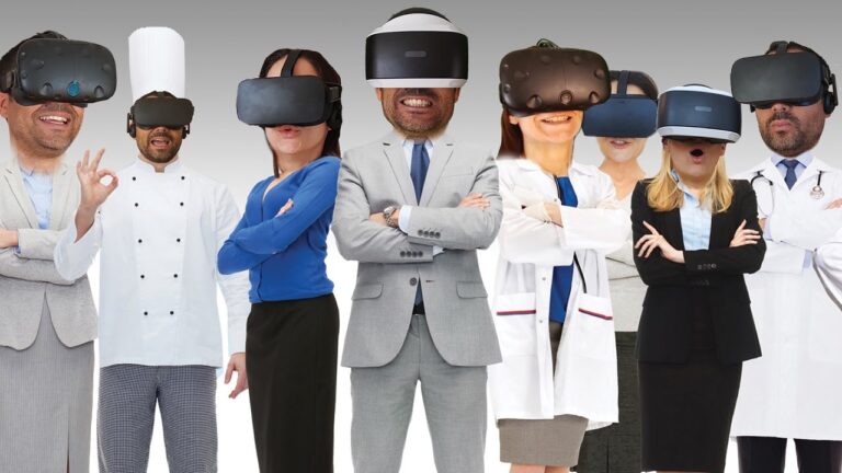 Aplicaciones de tecnolog&iacute;a de realidad virtual en el trabajo