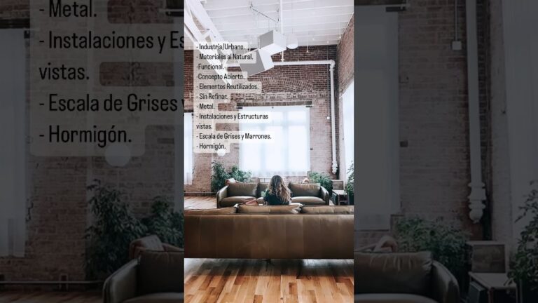Elementos clave del estilo industrial en dise&ntilde;o urbano