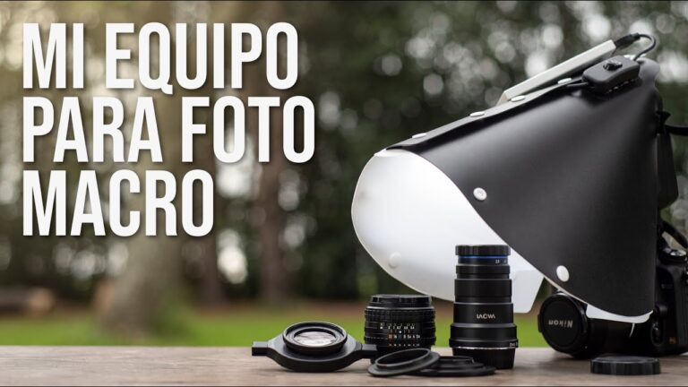 Gu&iacute;a de Equipamiento Esencial para Fotograf&iacute;a Macro Digital