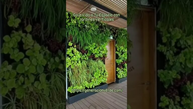 Sostenibilidad y Belleza: El Encanto de los Jardines Verticales