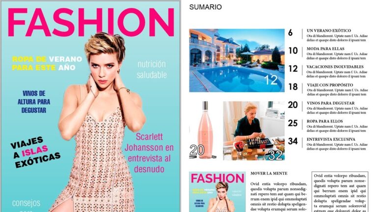 Maquetaci&oacute;n Efectiva de Revistas de Viajes