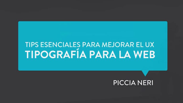 Tipograf&iacute;a Legible: Mejora la Experiencia de Usuario